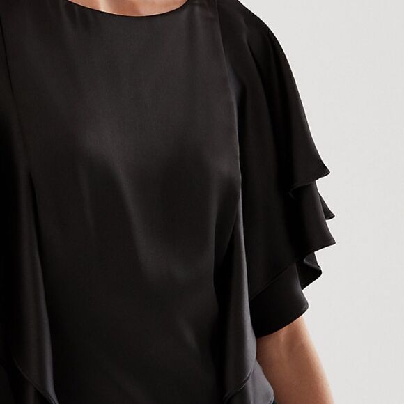 Women's Satin Cocktail Dress ❤️ - Picture 4 of 6